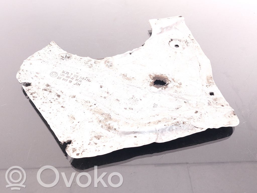 BMW 3 E90 E91 Placa protectora/protector antisalpicaduras motor 