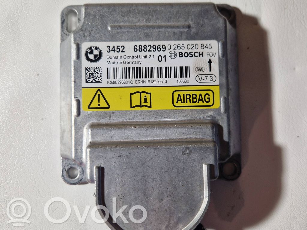 BMW 3 F30 F35 F31 Sterownik / Moduł Airbag 