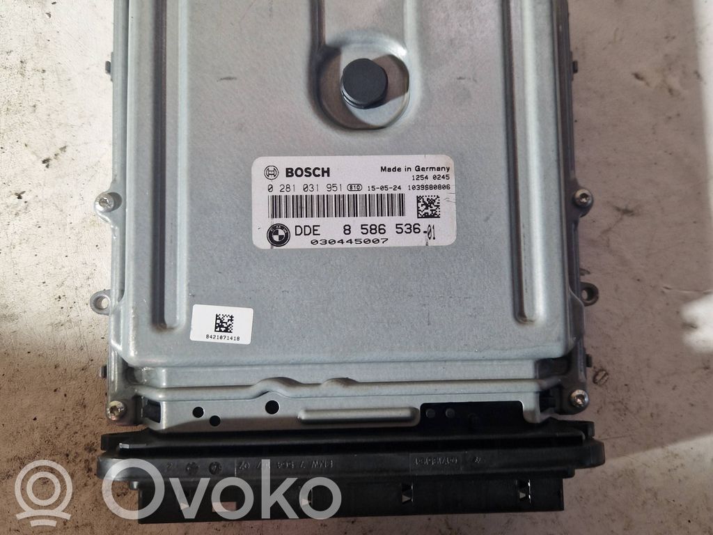 BMW 3 F30 F35 F31 Engine control unit/module 