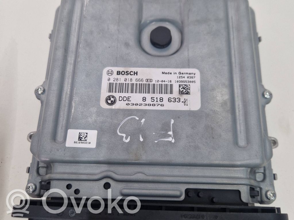BMW 6 F12 F13 Engine control unit/module 