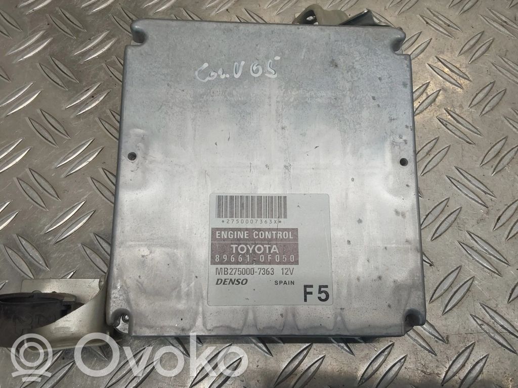 Toyota Corolla Verso AR10 Engine control unit/module 