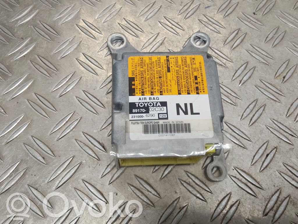 Toyota Auris E180 Airbag control unit/module 