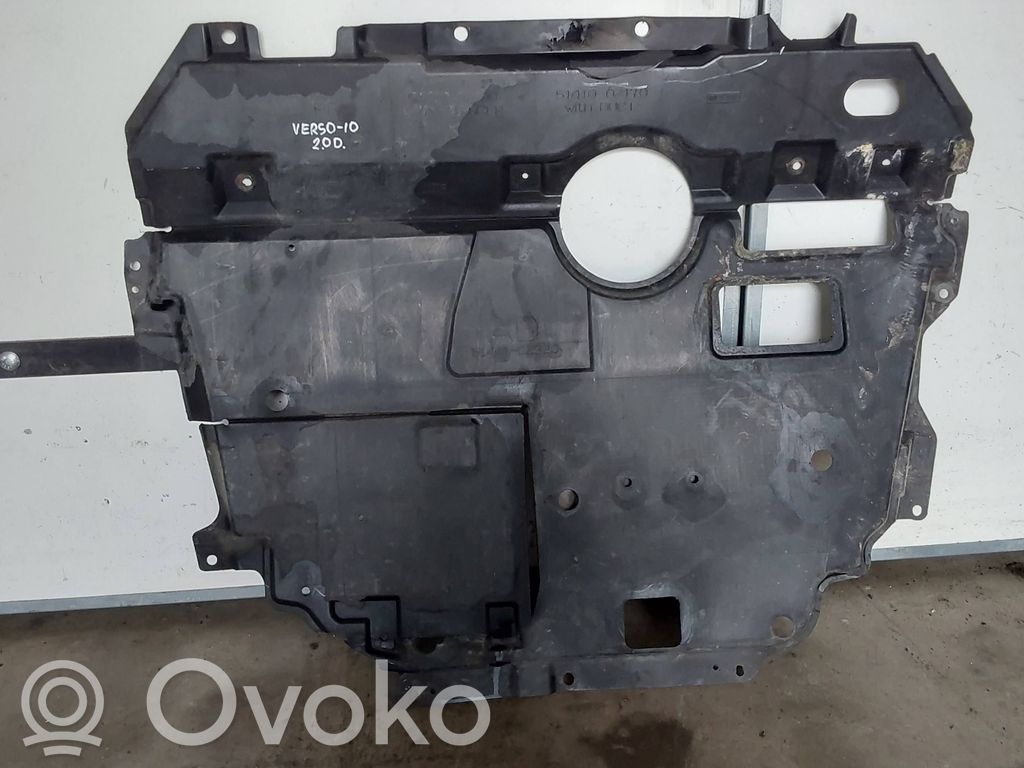 Toyota Verso Protezione anti spruzzi/sottoscocca del motore 