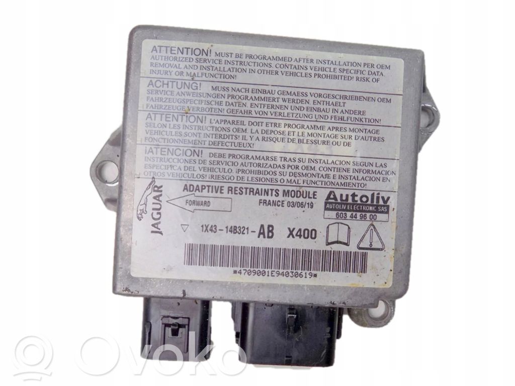 Jaguar X-Type Airbag control unit/module 