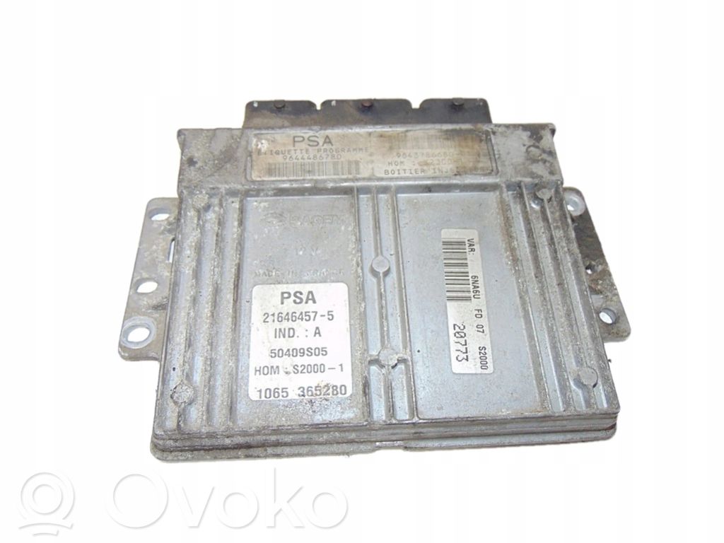 Citroen Xsara Picasso Engine control unit/module 