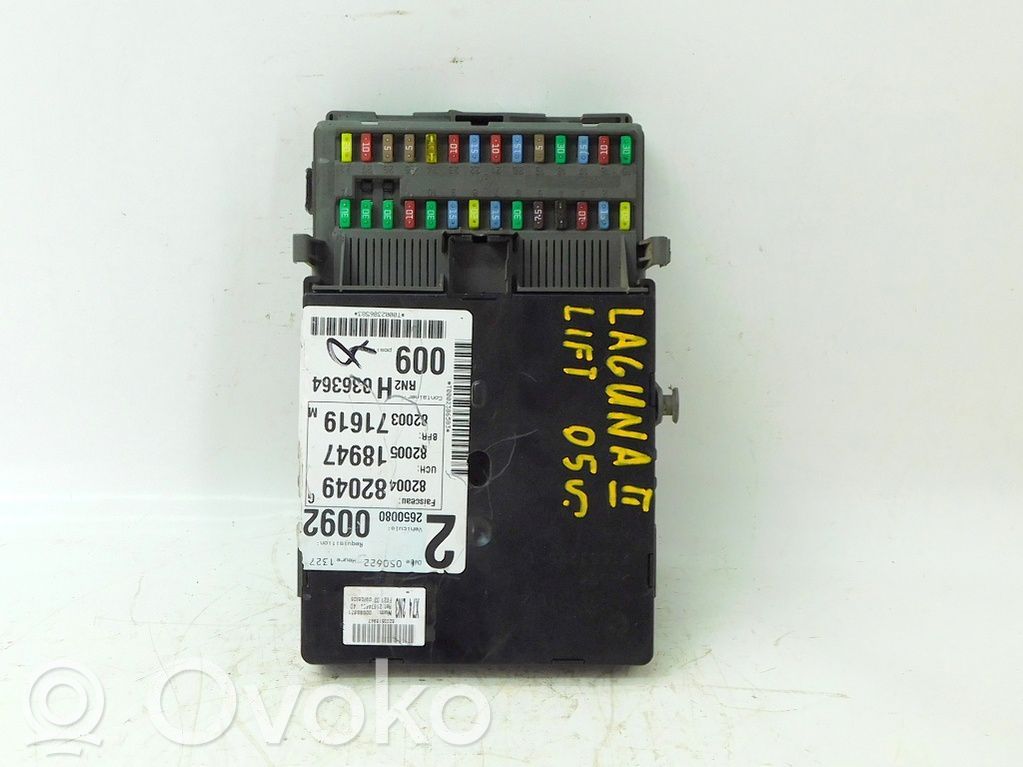 Renault Laguna II Other control units/modules 
