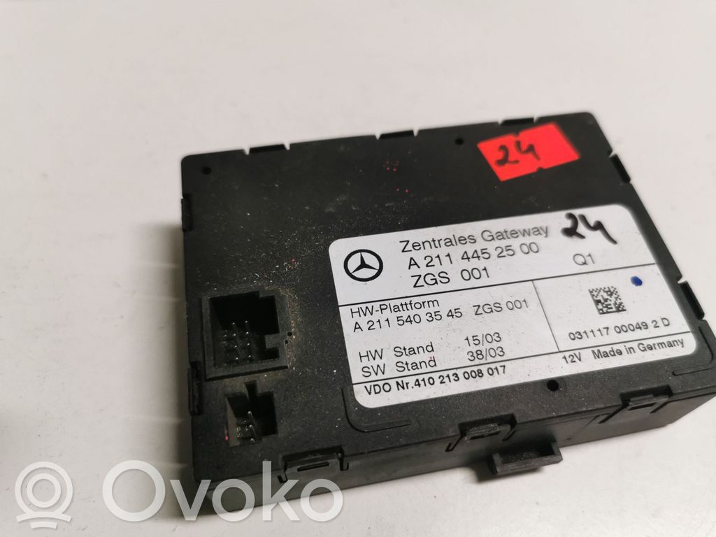 Mercedes-Benz E W211 Other control units/modules 