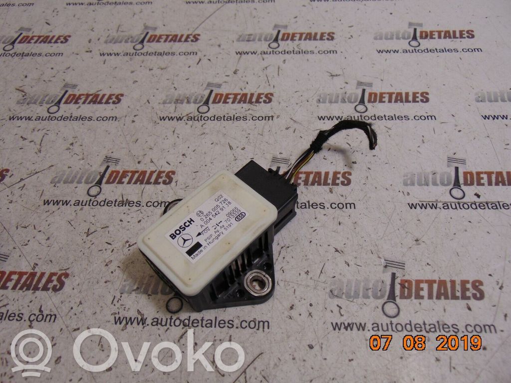 Mercedes-Benz A W169 Sensor ESP de aceleración de frecuencia del intermitente 