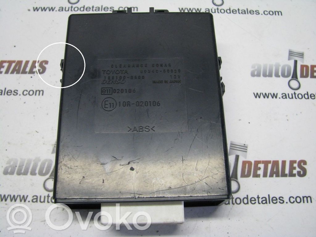 Lexus LS 430 Parking PDC control unit/module 