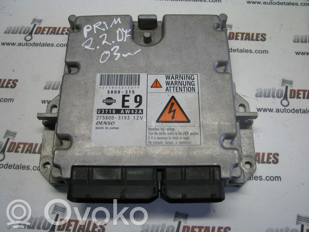 Nissan Primera Engine control unit/module 