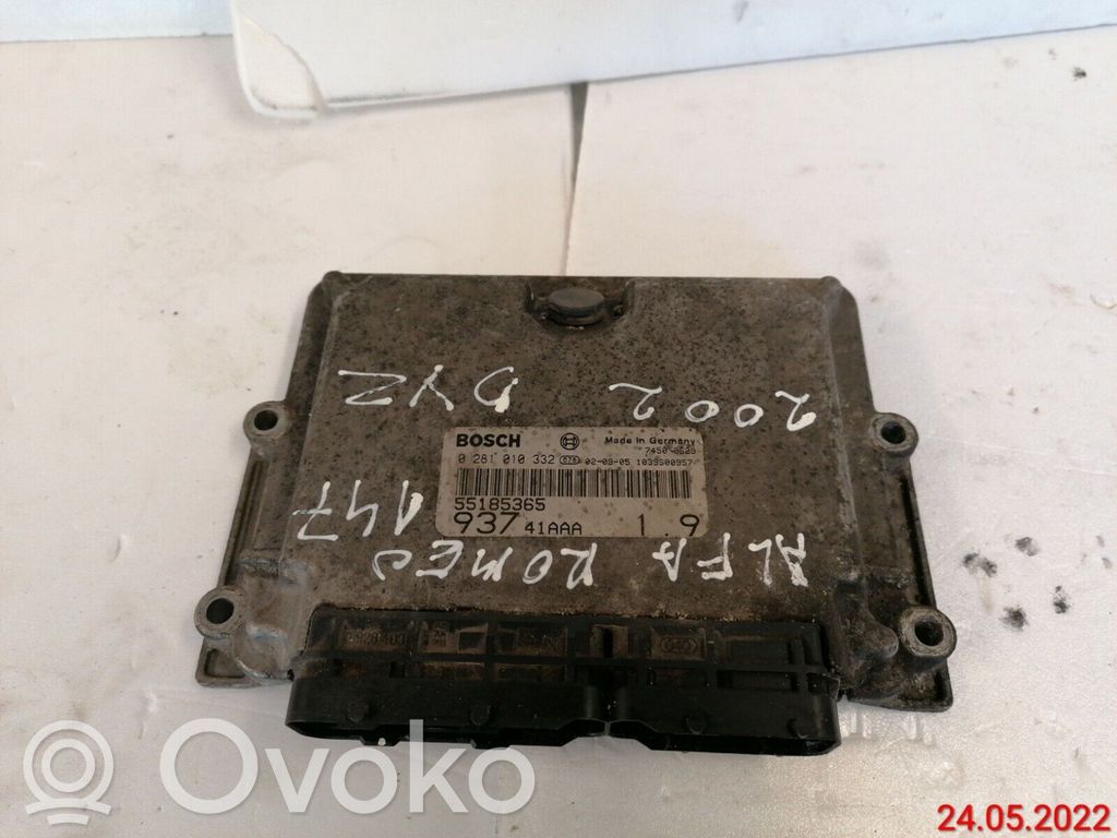 Alfa Romeo 147 Engine control unit/module 