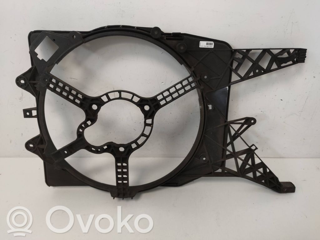 Opel Corsa D Radiator cooling fan shroud 