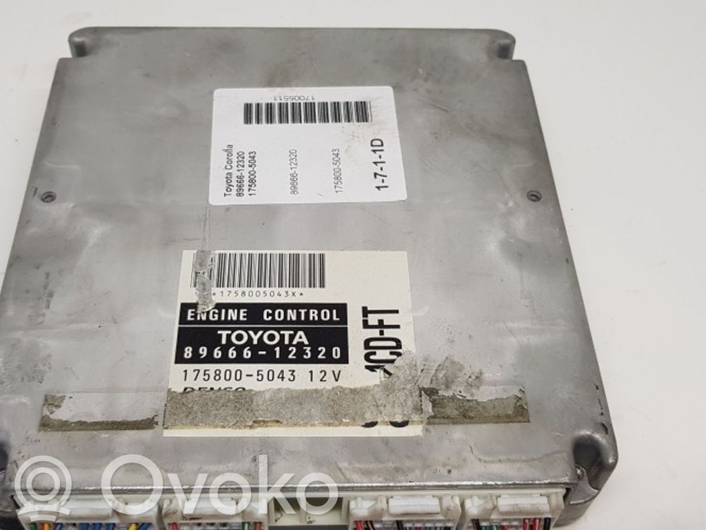 Engine control unit/module   1758005043,8966612320