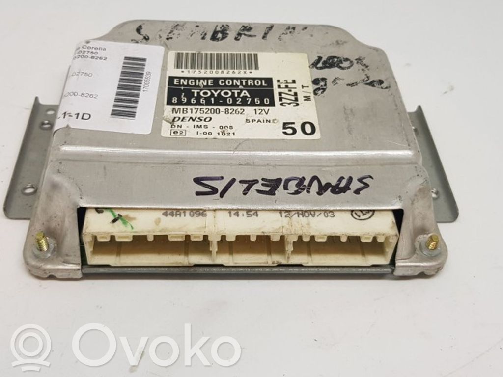 Toyota Corolla E120 E130 Engine control unit/module 