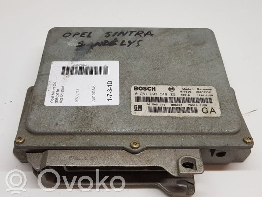 Opel Sintra Engine control unit/module 