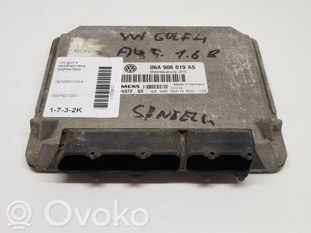Volkswagen Sharan Engine control unit/module 