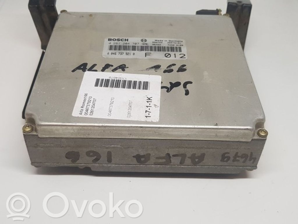 Alfa Romeo 166 Engine control unit/module 