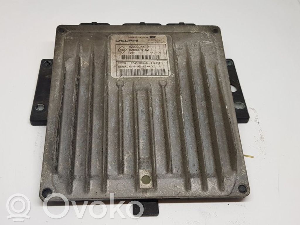Engine control unit/module   8200334419,8200374152