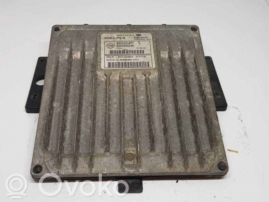 Renault Megane II Engine control unit/module 