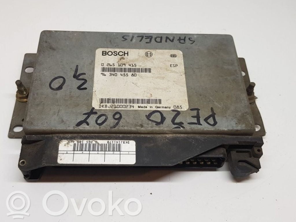Peugeot 607 Engine control unit/module 
