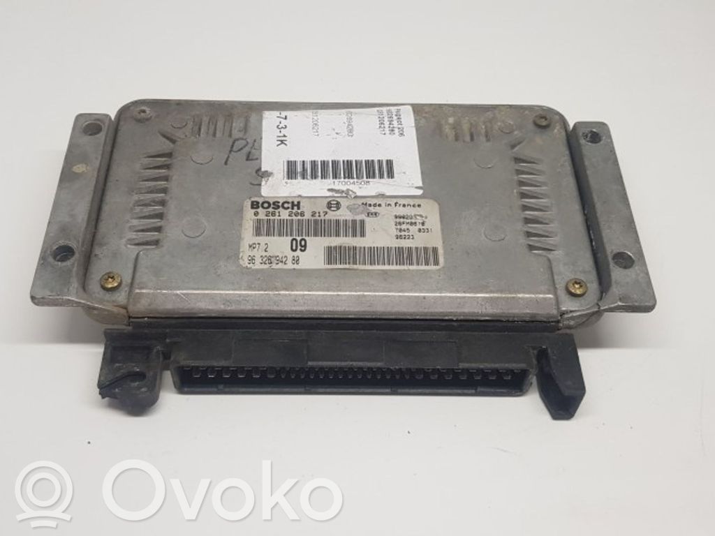Peugeot 206 Engine control unit/module 