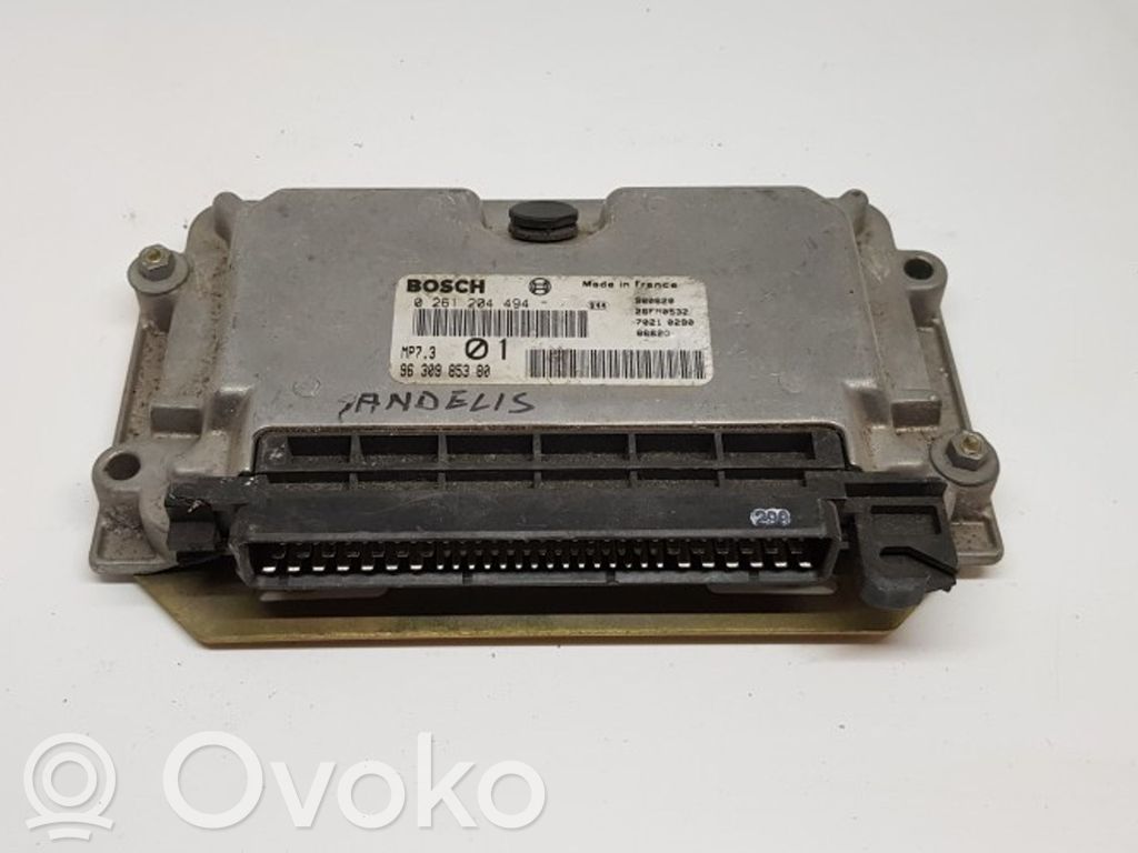 Engine control unit/module   0261204494,9630985380