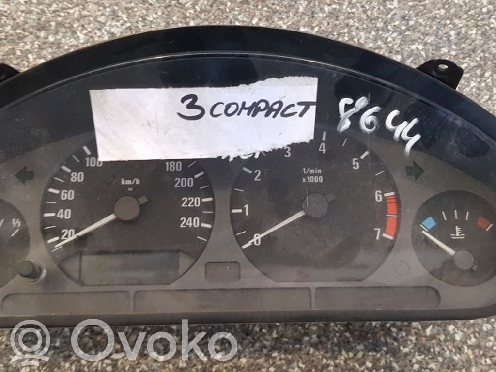 BMW 3 E46 Speedometer (instrument cluster) 