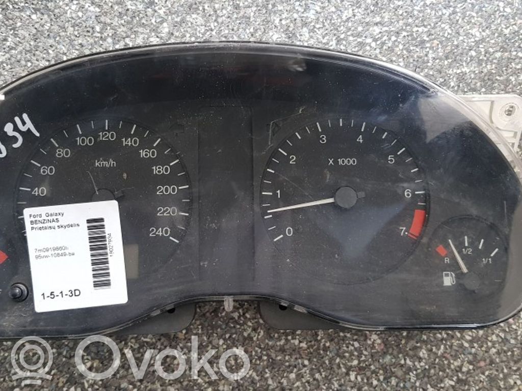 Ford Galaxy Speedometer (instrument cluster) 