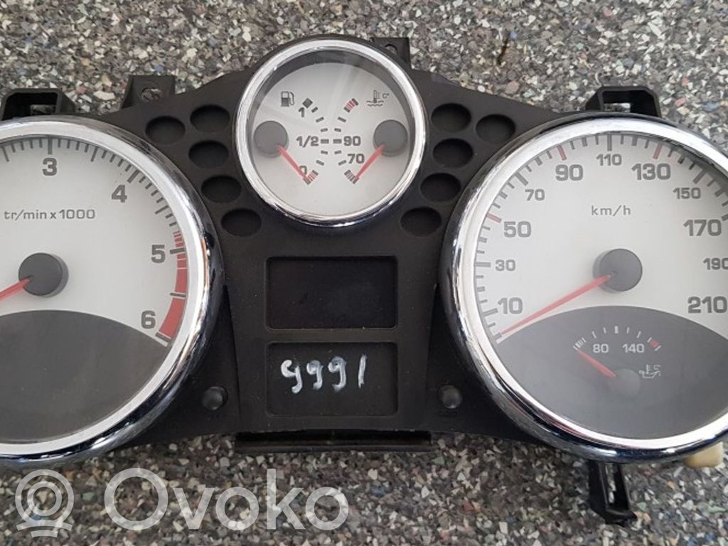 Peugeot 207 Spidometras (prietaisų skydelis) 