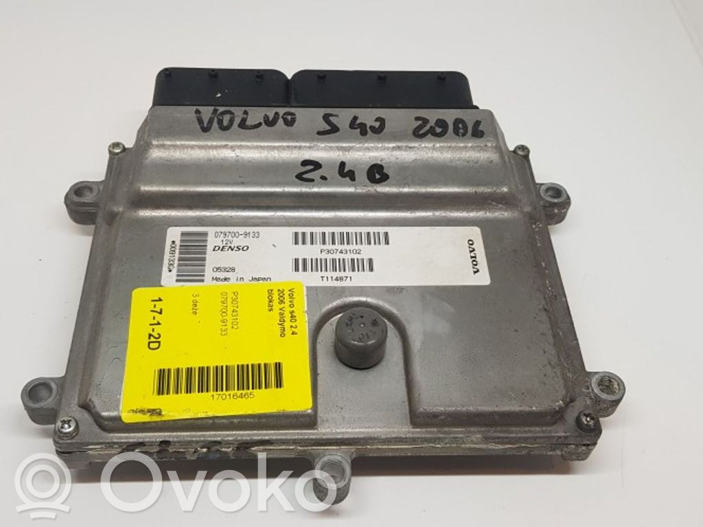 Volvo S40 Engine control unit/module 