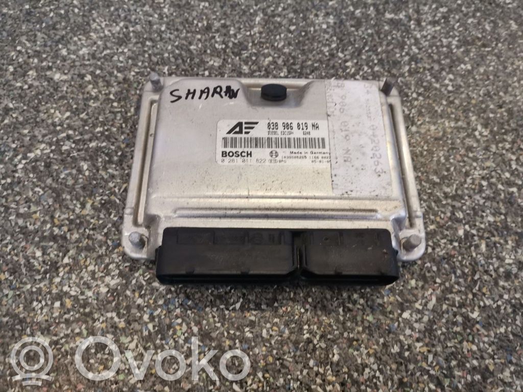 Volkswagen Sharan Engine control unit/module 