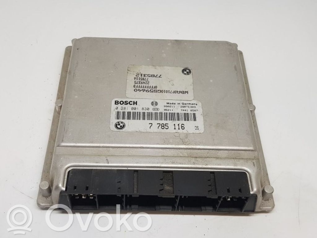 BMW 5 E39 Engine control unit/module 