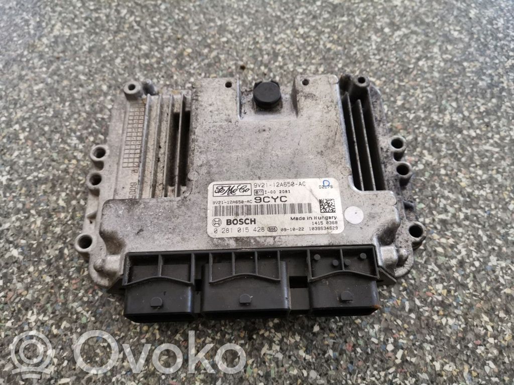 Engine control unit/module   9V2112A650AC,0281015428