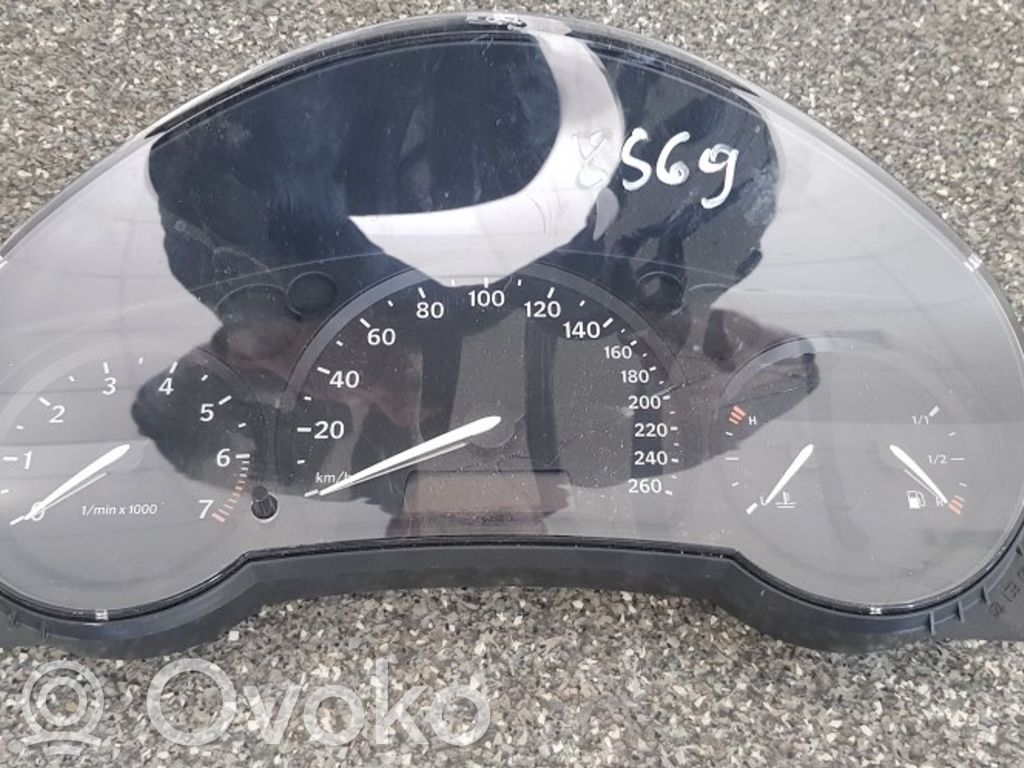 Saab 9-3 Ver2 Geschwindigkeitsmesser Cockpit 