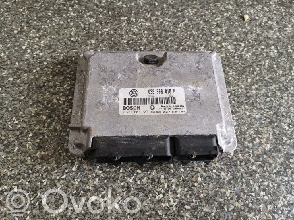 Engine control unit/module   038906018N,0281001727