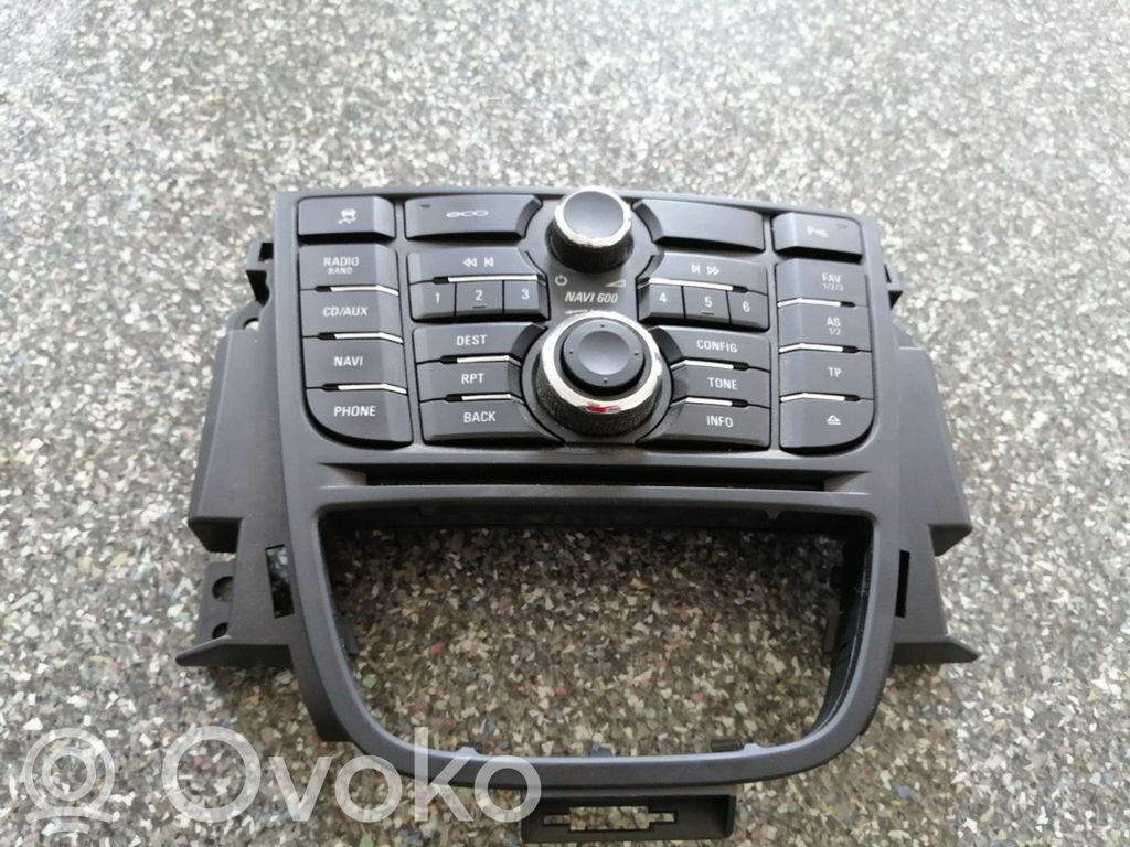 Opel Astra J Head unit multimedia control 