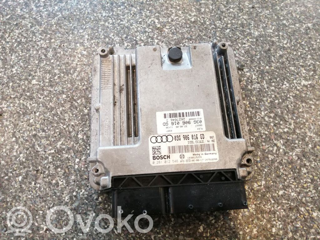 Audi A4 S4 B7 8E 8H Engine control unit/module 
