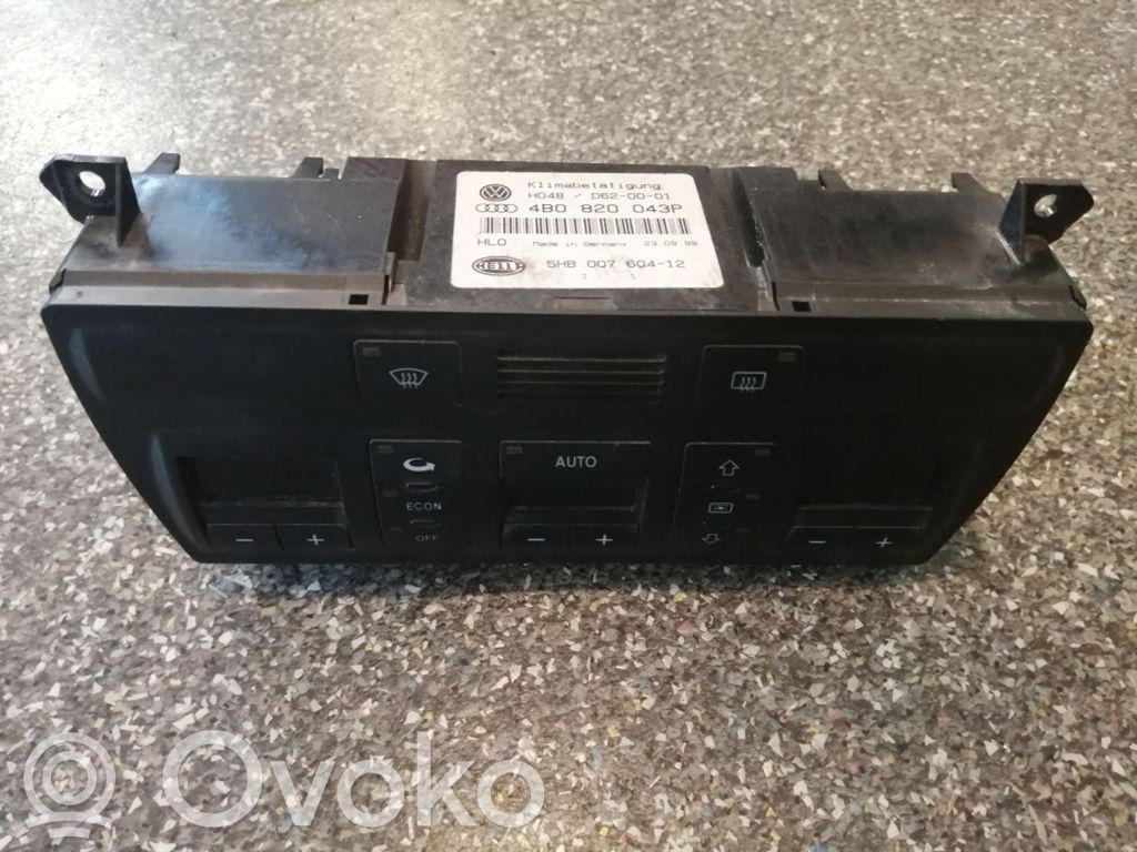 Audi A6 S6 C5 4B Climate control unit 