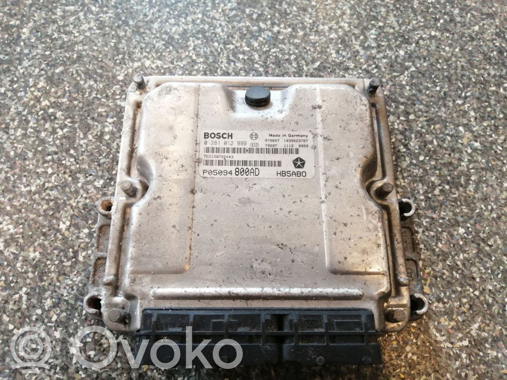 Chrysler Voyager Engine control unit/module 