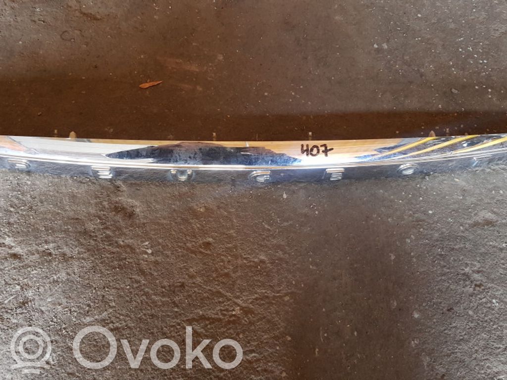 Peugeot 407 Éclairage de plaque d'immatriculation 