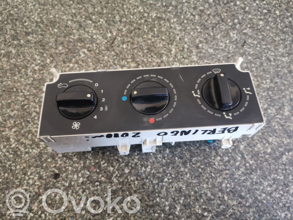 Citroen Berlingo Climate control unit 
