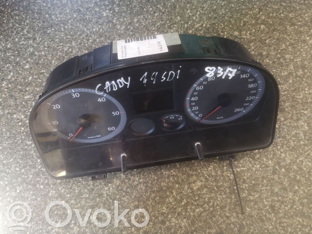 Volkswagen Caddy Geschwindigkeitsmesser Cockpit 