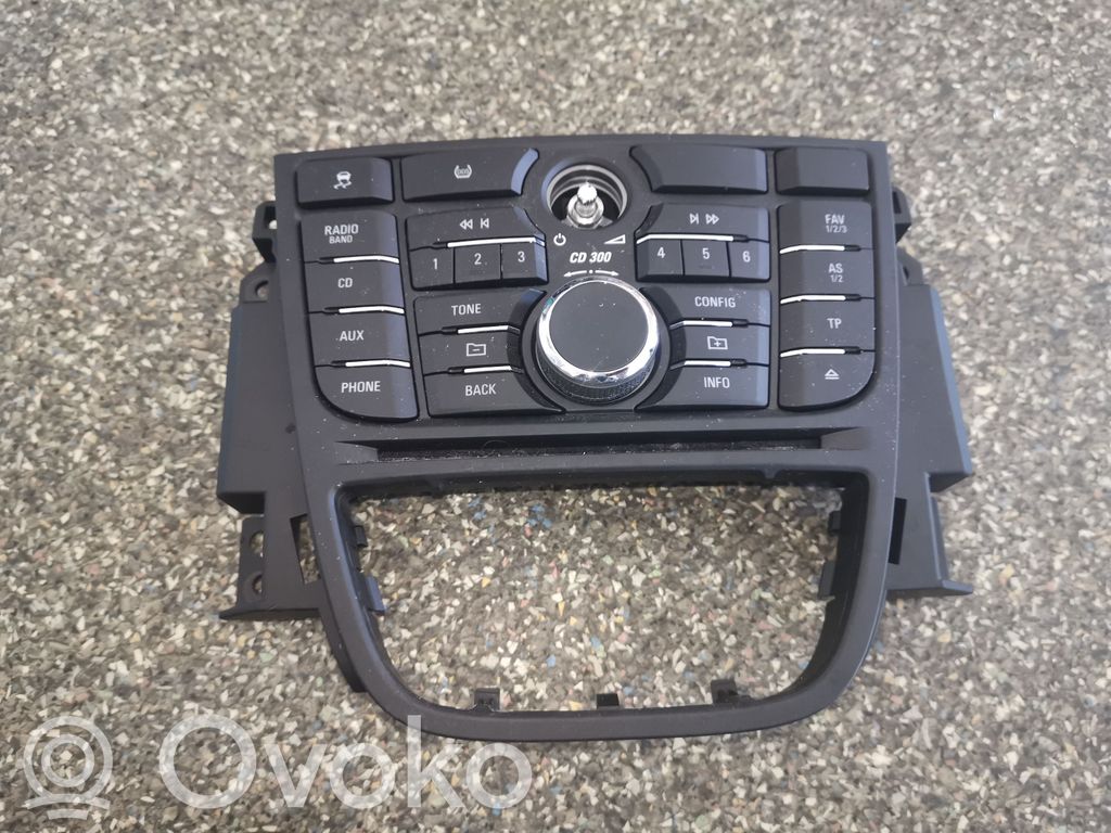 Opel Meriva B Head unit multimedia control 