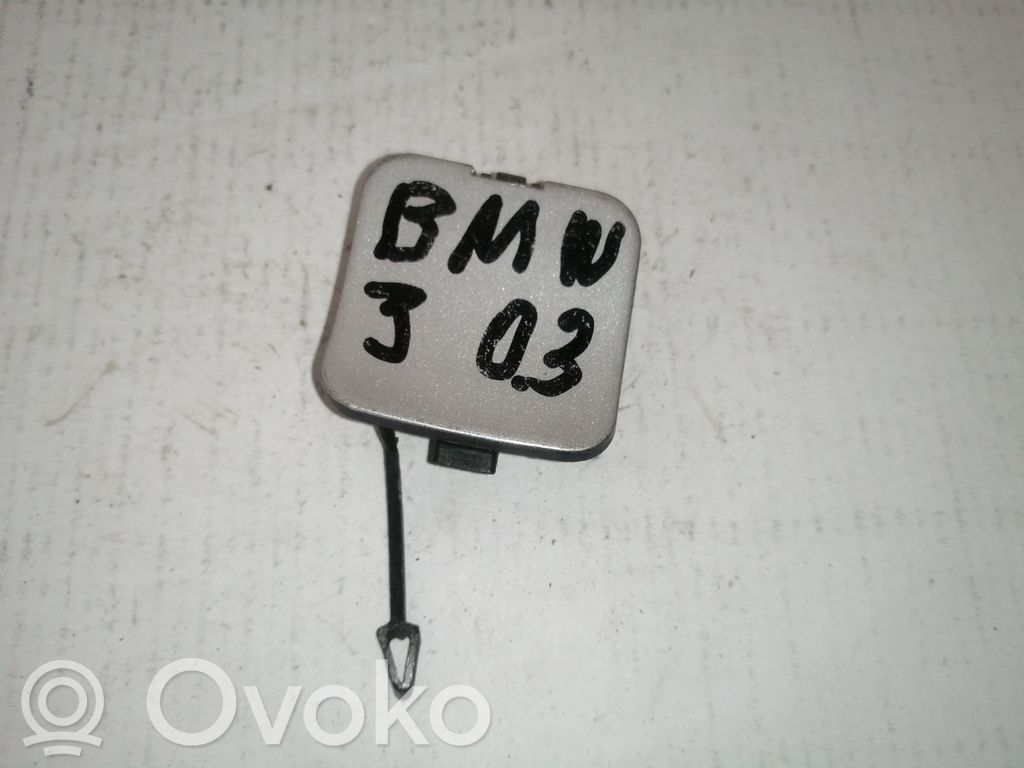 BMW 3 E46 Abdeckung Deckel Abschleppöse hinten 