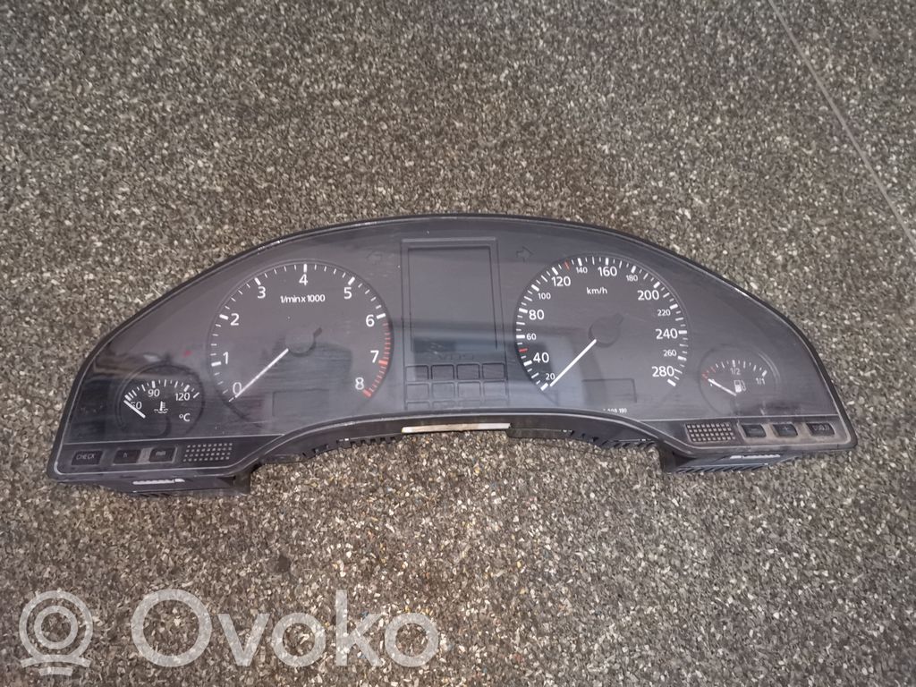Audi A8 S8 D2 4D Speedometer (instrument cluster) 