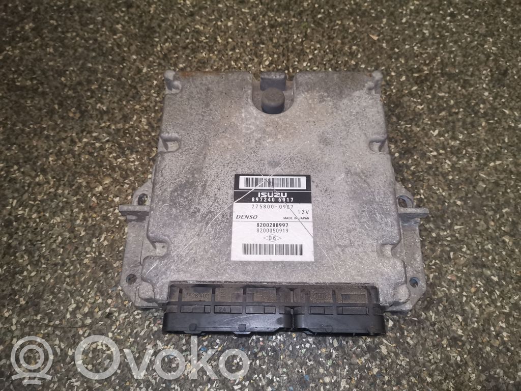 Engine control unit/module   8972406917,2758000987