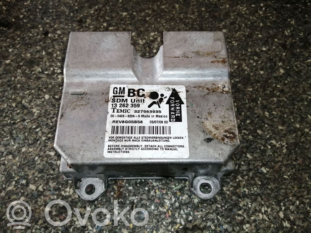 Opel Corsa D Airbag control unit/module 