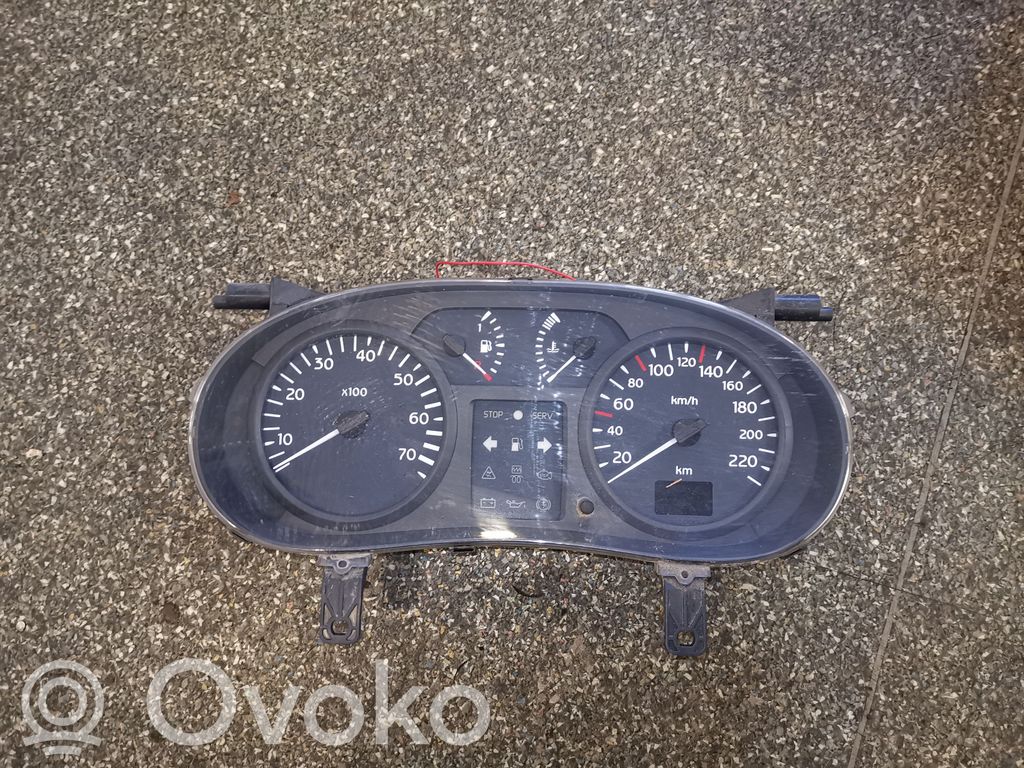Renault Clio II Speedometer (instrument cluster) 