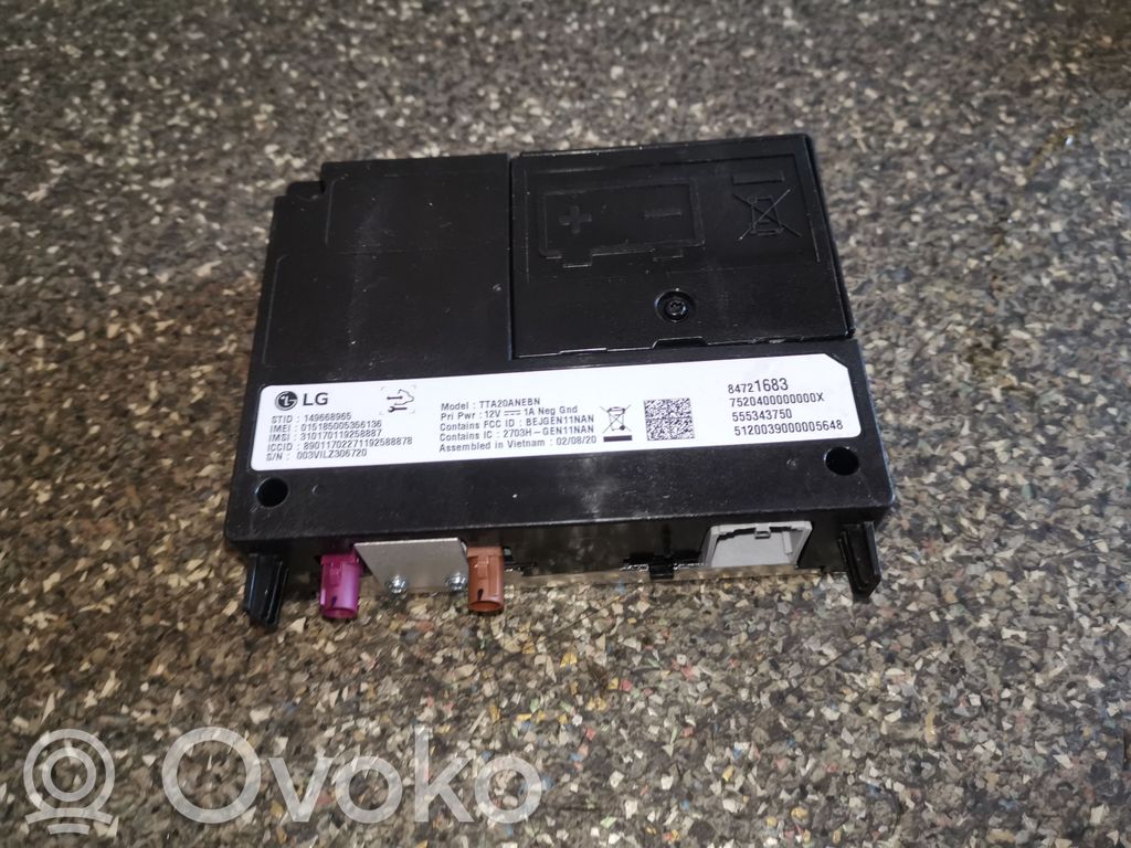 Buick Encore GX I Autres unités de commande / modules 