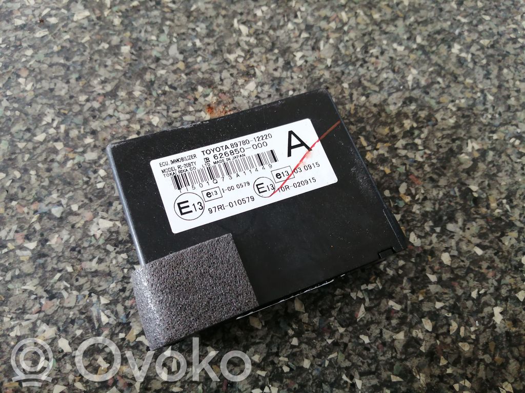 Toyota Corolla E140 E150 Immobilizer control unit/module 